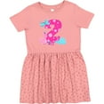 thumbnail image 3 of Inktastic Dinosaur Party-second Birthday Girls Toddler Dress, 3 of 5