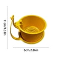 thumbnail image 2 of Lunxisen 1 Pcs Sink Caddy Basket Hanging Organizer for Kitchen Faucet Dish Sponge Storage Rack Non Perforated Sinkware Organization, 2 of 8