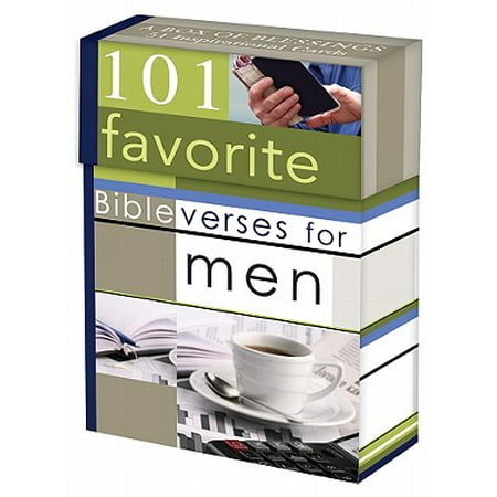 Boxes of Blessing: 101 Favorite Bible Verses for Men Cards (100 Best Bible Verses To Memorize)