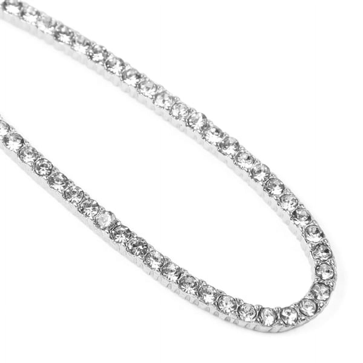 Riah Fashion Sparkly Rhinestone Lightweight Geometric Hoop Drop Earrings MYE1047