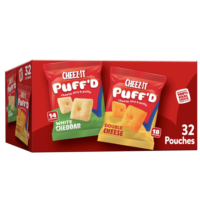CheezIt Puff'd Variety Pack (32 ct.)