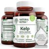 Natural Nutra Sea Kelp Iodine Supplement for Thyroid Support and Immune System - 250 Vegan Tablets