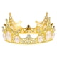 thumbnail image 1 of Golden Crown Cake Decoration Ideal For Birthday Parties 15X15X6CM Retro Style Perfect For All Ages 1Pc, 1 of 3