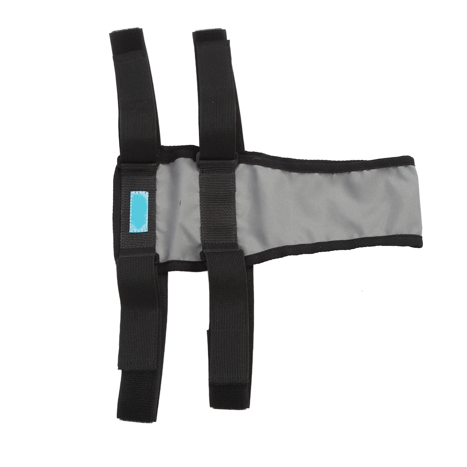 Ceinture De Soutien Pelvienne Avec Sangles D'aine - Neuf, Noir En Polyester