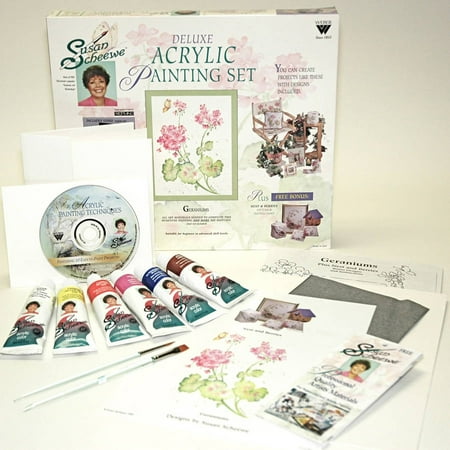 Susan Scheewe Deluxe Acrylic Painting Set