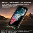 thumbnail image 4 of Casetego Universal Waterproof Phone Case,Waterproof Case for iPhone 14 13 12 11 Pro Max XS Plus Samsung Galaxy Cellphone Up to 6.9",IPX8 Waterproof Cellphone Dry Bag Beach Vacation,Black, 4 of 9