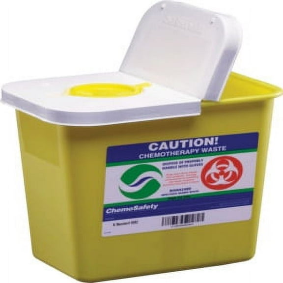 ChemoSafety Container with Hinged Lid 2 Gallon