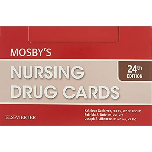 Pre-Owned Mosby's Nursing Drug Cards, 24e Paperback