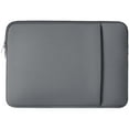 thumbnail image 4 of RAINYEAR Laptop Sleeve Compatible with 13.3 Inch MacBook Air Pro 2020 2021 New M1 A2337 A2338 A1932 A1989 A2159 A2179 A2251 A2289 Case Front Pocket Cover Carrying Bag with Accessories Pouch(Gray), 4 of 7