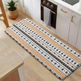 thumbnail image 5 of Orange and Black Christmas Pattern Kitchen Rug Mat,Kitchen Runner Rugs Non Skid Washable,Decorative Kitchen Floor Mats for Kitchen,Sink,Laundry,17"x47.2", 5 of 7