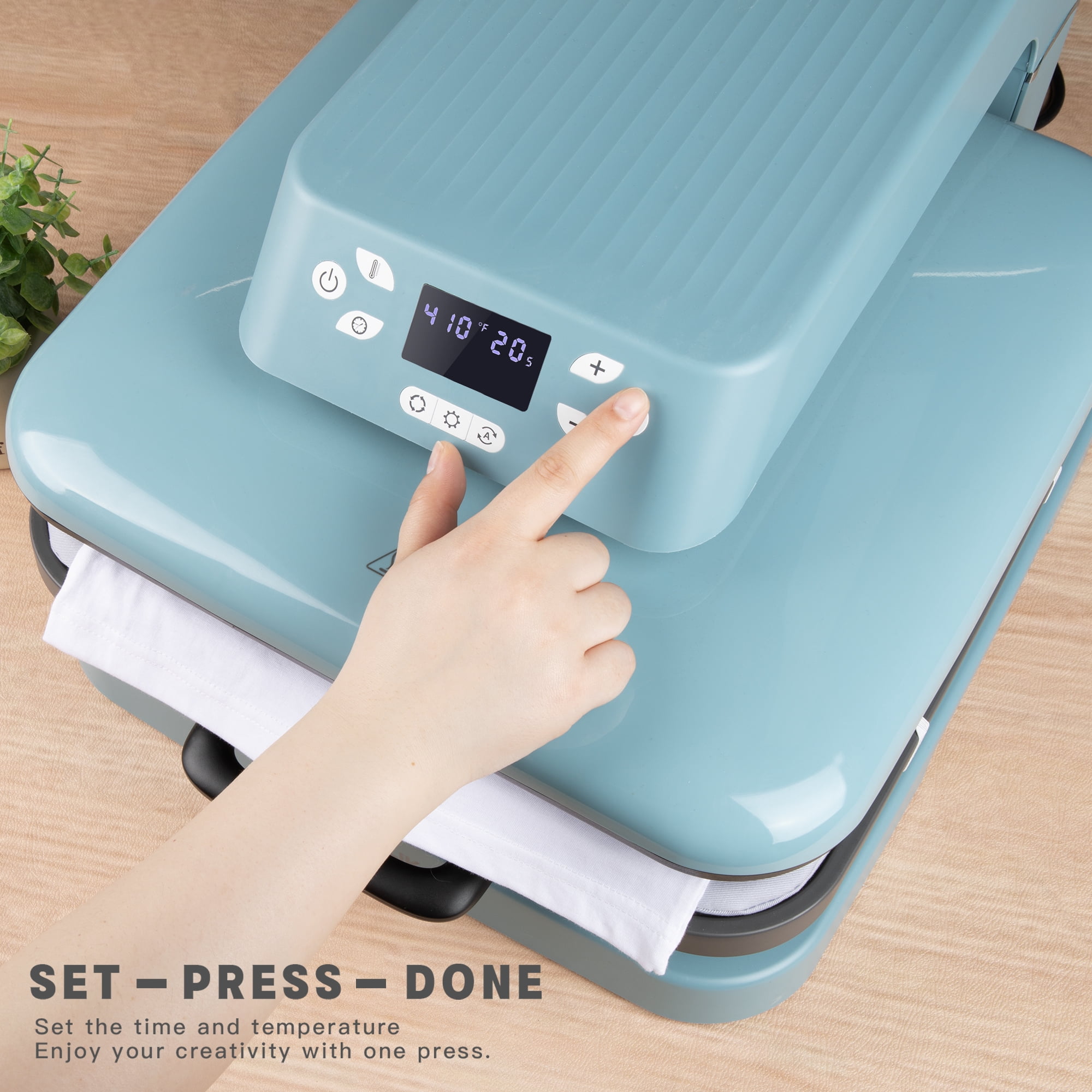 LOKLiK 1500W 15"x15" Auto Heat Press Machine for Transfer Vinyl & Sublimation Project