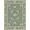 Sage Green Cream, Pattern 1, variant on ODIKA 9'x12' Washable Area Rug Faded Retro Farmhouse Border Scroll Botanical Vintage Distressed Refined for Dining Room, Basement, Large Office, Non-Slip Chair-Friendly