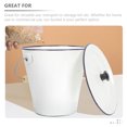 thumbnail image 5 of Enamel Bucket Serving Bucket Liquid Container Milk Storage Buckets Household Supply, 5 of 7