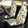 thumbnail image 2 of Sikiie Flying Bees1 Car Seat Protector 2 Pack Car Seat Cushion Mat, Car Seat Covers for SUV, Truck, Van, 2 of 7