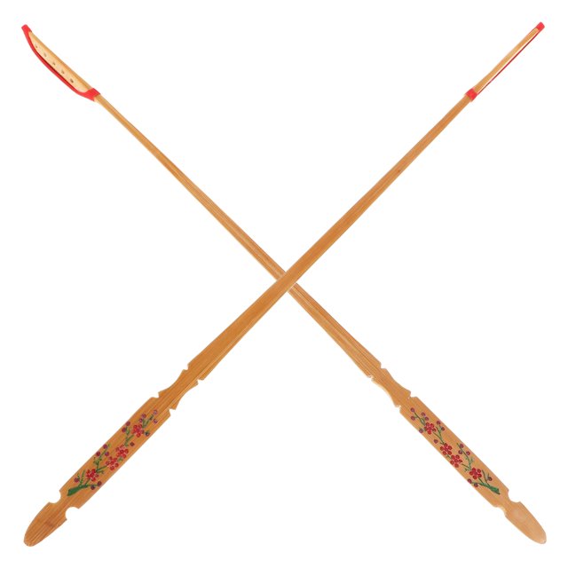 2Pcs Traditional Chinese Music Instrument Dulcimer Hammers Bamboo For Practice hammered dulcimer