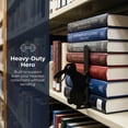 thumbnail image 3 of Unique Bargains 2Pcs Decorative Metal Hollow Out Cartoon Book Ends Black 6.3*1.2*5.9inch, 3 of 5