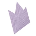 thumbnail image 2 of Jacob Alexander Seersucker Striped Pattern Pocket Square Handkerchief Hanky - Lavender, 2 of 3