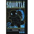 thumbnail image 2 of Men's Pokemon Squirtle Retro Grid  Tank Top Black X Large, 2 of 5
