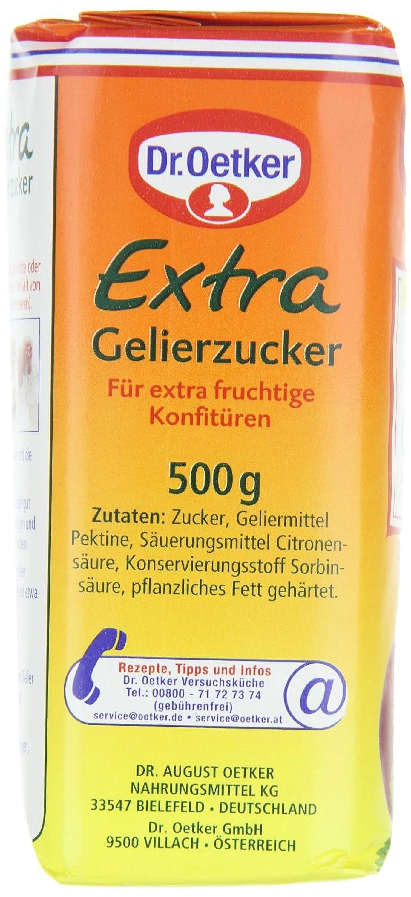 2pcs Gelierzucker 500g - Gelling Sugar 17.6oz by