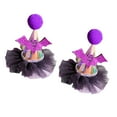 thumbnail image 4 of 2x Pinzas para el cabello de Halloween Accesorios para la cabeza Gorra puntiaguda Diseño decorativo Horquillas para el cabello Horquilla Púrpura Yinane pinzas para el cabello de halloween, 4 of 8