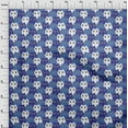 thumbnail image 4 of oneOone Rayon Royal Blue Fabric Kawai Sewing Craft Projects Fabric Prints By Yard 56 Inch Wide-RX, 4 of 5