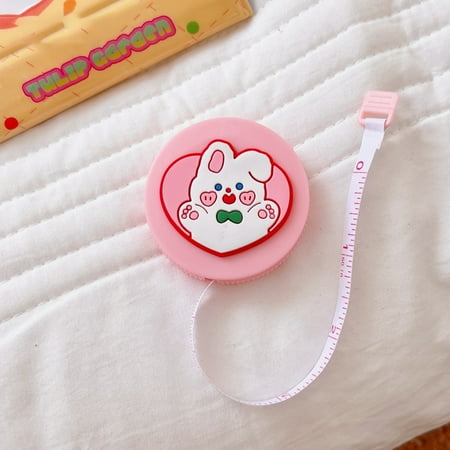 

Ayyufe Measure Ruler Measurement Cartoon Pattern Cute Automatic Telescopic Tape Measure