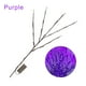 thumbnail image 5 of Wosthever Tree Branches 20 LED Light Living Room Lamp String Decoración de Año Nuevo Powered Home Decor Warm White Silver Iluminación y accesorios Púrpura Wosthever HA011028-06, 5 of 6