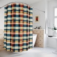 thumbnail image 3 of Plaid Fabric Shower Curtain, 3 of 3