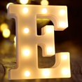 thumbnail image 3 of Led Light Up Letters, 26 Alphabet Letters with Lights, Battery Powered Letter Sign Lights for Home Party Wedding Bar Decoration (Letter Light E), 3 of 6