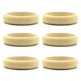 thumbnail image 4 of QUSENLON 6 Pcs Unfinished Natural Wooden Bangle Curved Wood Bracelet for DIY Painting, 4 of 19