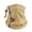 Khaki, variant on QSAWXQZ Men's 2 PC Winter Beanie Neck Gaiter Reflective Stripe Fleece Cold Weather Set Free Size
