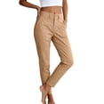 thumbnail image 5 of RYRJJ Dress Pants for Women Comfort Slim Fit Leg Skinny High Waist Pull on Slacks Pants Office Casual Work Trousers with Pockets, 5 of 6