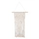 thumbnail image 1 of Decoración de pared con palitos de madera, colgante tejido para tapiz bohemio con borlas para el hogar, 1 of 8