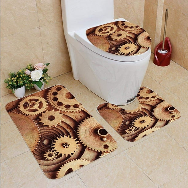 XDDJA Industrial Inside Clocks Theme Gears Mechanical Copper Device