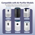 thumbnail image 4 of Purificador de aire True HEPA, paquete de 2 unidades, Ecleanfy B-D02L/M05, 4 of 9