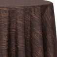 thumbnail image 1 of Ultimate Textile Faux Bois 120-Inch Round Patterned Tablecloth, 1 of 2