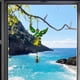 thumbnail image 5 of Campana de viento de hierro con adornos de cristal | Artesanía metálica para exteriores, ideal para patios, balcones y porches | Decoración colgante pintada para jardines y patios, 5 of 6