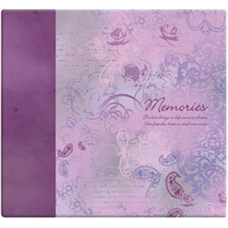 - Inspirations Post Bound Paper Scrapbook, 12
