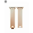 thumbnail image 3 of Luxtrada For Apple Watch Bands 44mm 42mm 40mm 38mm Replacement Strap Band Compatible for iWatch Series SE 8 7 6 5 4 3 2 1 (Rose Gold,38mm/40mm), 3 of 8