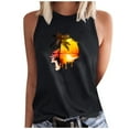 thumbnail image 1 of Birdeem Débardeur pour Femmes Mode Imprimé Col Rond Ample Sans Manches T-Shirt Chandail, 1 of 12