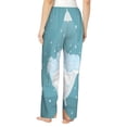 thumbnail image 3 of Goofa Bathtub with Soap Bubbles Printed Soft Pajama Pants for Women, Wide Leg Comfy Casual Lounge Yoga Pants-Large, 3 of 9