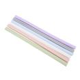 thumbnail image 1 of Openable Straws 6PCS Openable Straws Silicone 9.8in Snap Washable Reusable Easy To Clean With Storage Box Bag Drinking Straws For Party, 1 of 8