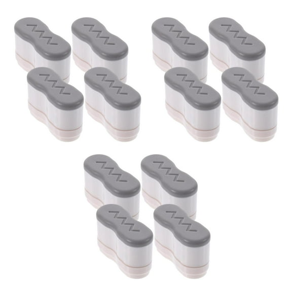 3 Pieces Toilet Spacers for Bidet Kit Gasket Bathroom Accessories 5X2CM Grey