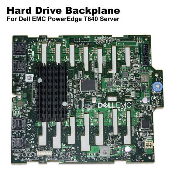 Pre-Owned Dell 16-Bay 2.5 SAS/SATA Backplane for PowerEdge T640 RVJR7