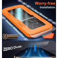 thumbnail image 2 of Protector de pantalla BossKiss para iPhone 17 Pro Max de 6,9" 9H+ - 2 unidades, 2 of 8