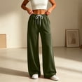 thumbnail image 6 of Purcolt Womens Athletic Pants Casual Drawstring Elastic Waist Wide Leg Sweatpants Comfort Loose Fit Trousers with Pockets for Running Workout Gym, 6 of 9