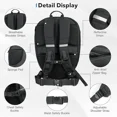 thumbnail image 4 of Smart LED Waterproof Motorcycle Backpack | Hard Shell App-Control Display (Tiger, 4 of 5