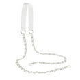 thumbnail image 1 of Correa de cadena para bolso, bandolera desmontable, extensora de bricolaje para bolso de mano Cadena Plata Blanca, 1 of 9