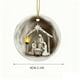 thumbnail image 3 of mfyjkho Adorno colgante de belén, redondo, acrílico, 8 cm, decoración religiosa navideña, para ventana de árbol, paquete de 1, 3 of 5