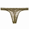 thumbnail image 4 of COSFO Green Thongs for Men Mesh T-Back Comfortable Soft Classic Fit Mens Underwear, 4 of 5